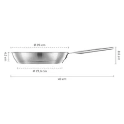 All Steel Bratpfanne 26 cm^FISKARS New