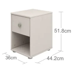Classic Kommode mit 1 Schublade grau/grün^FLEXA Best