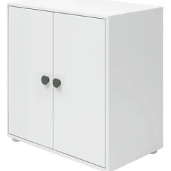 Roomie Kommode mit 2 Türen weiß/dunkelgrün^FLEXA New