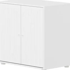 Saga Kommode mit 2 Türen mit Rillen^FLEXA Online