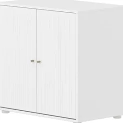 Saga Kommode mit 2 Türen mit Rillen^FLEXA Best
