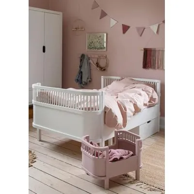 Bett Junior & Grow classic weiß^Sebra Hot